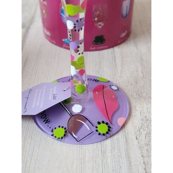 Lolita mommy's time out wine glass drinkware Decor therapy session - Picture 4 of 7